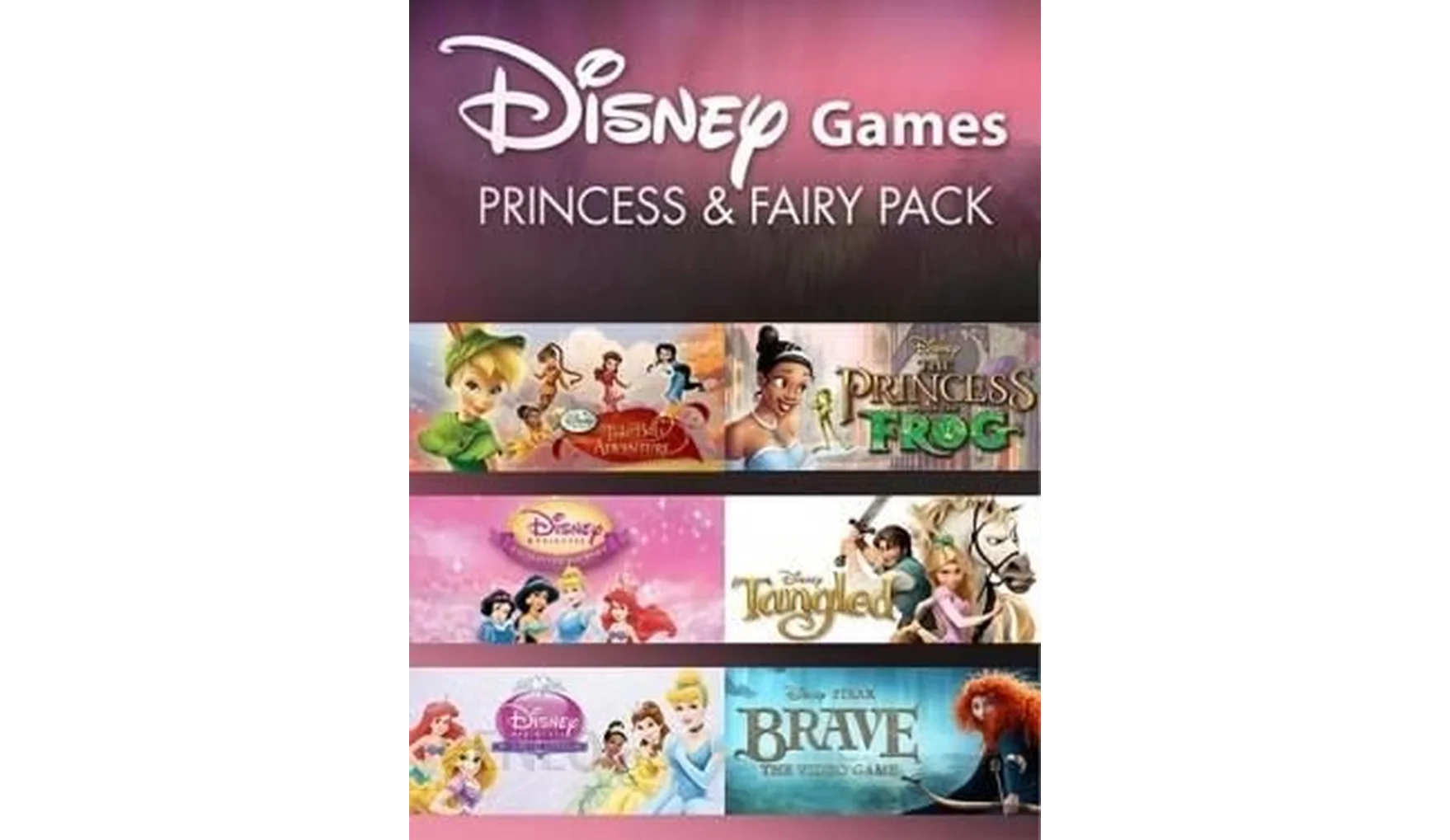 Disney Games Princess & Fairy Pack